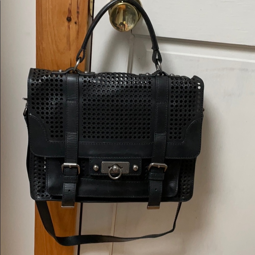 Frye Perforated Style Cameron Satchel